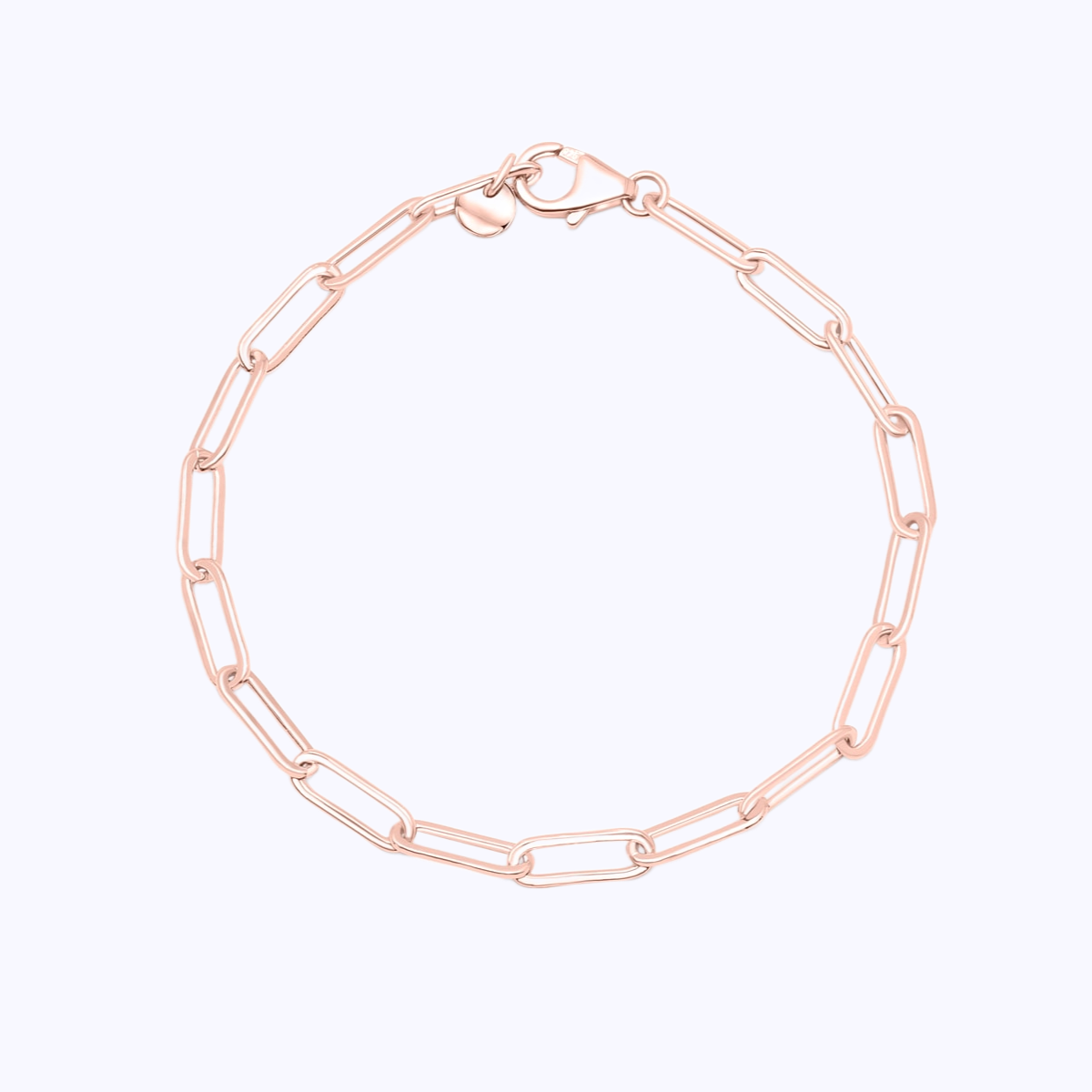 Pearich 18k Rose Gold Link  Bracelet