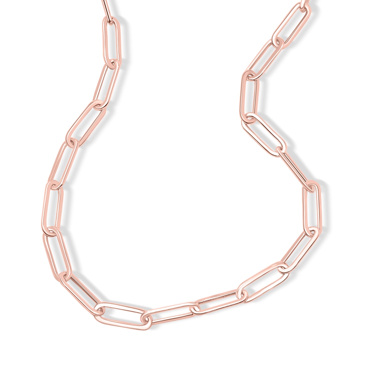 Pearich Dainty Paperclip Inspired Necklace