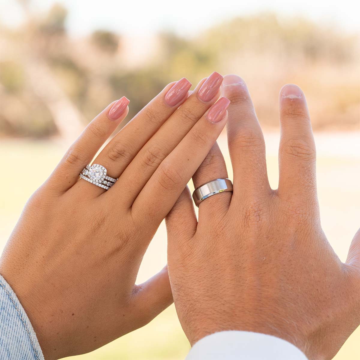 Pearich Dainty Titanium Ring