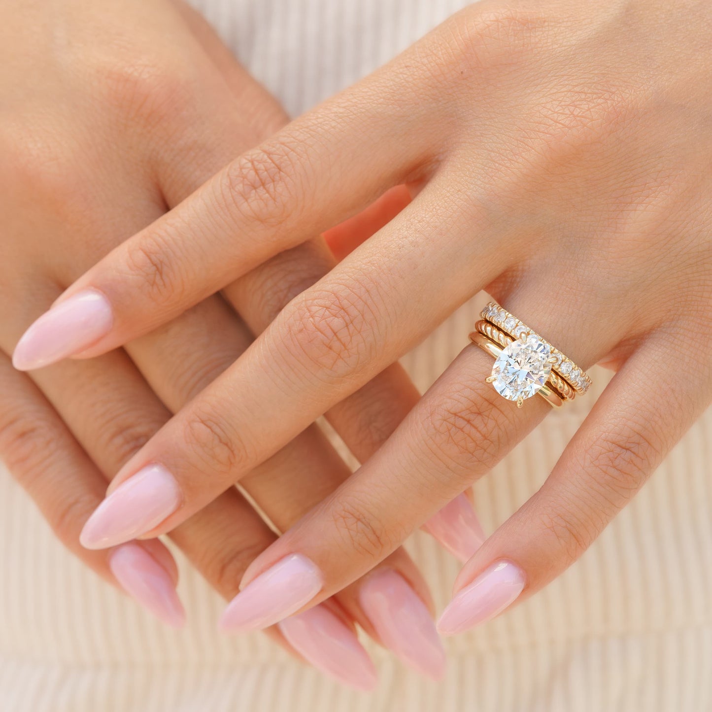 Pearich Stacking Wedding Ring