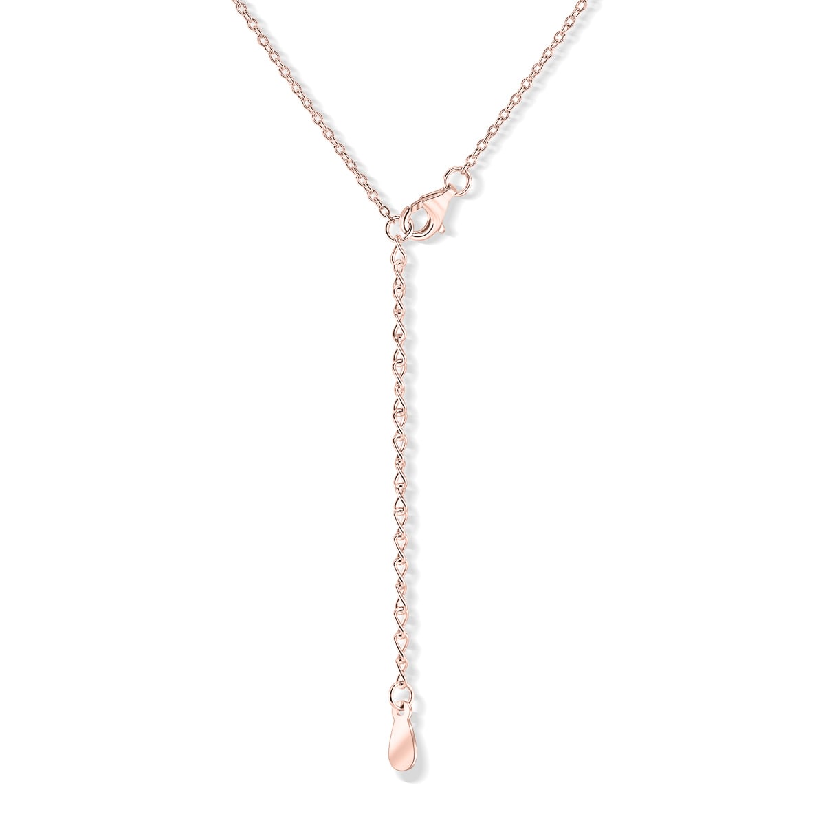 Pearich Rose Gold Lock & Key Necklace