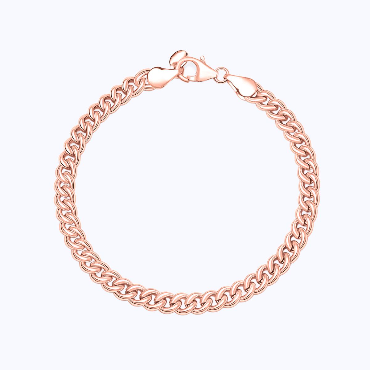 Pearich Rose Gold Link Bracelet