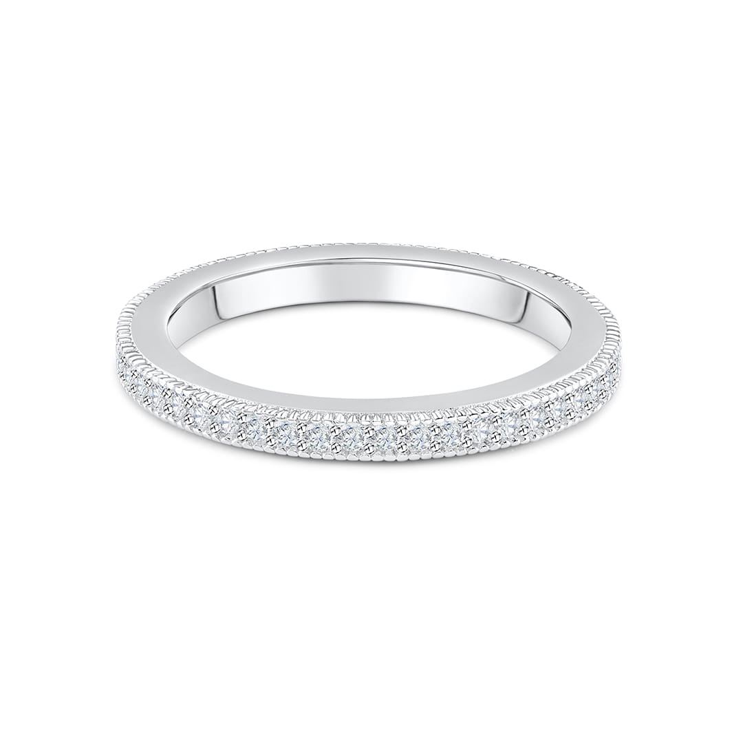 Pearich Eternity Wedding Band Ring