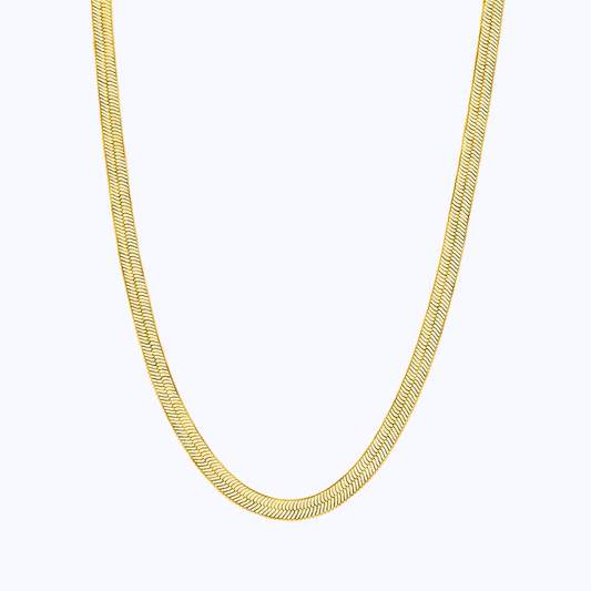 Pearich Gold Snake Necklace