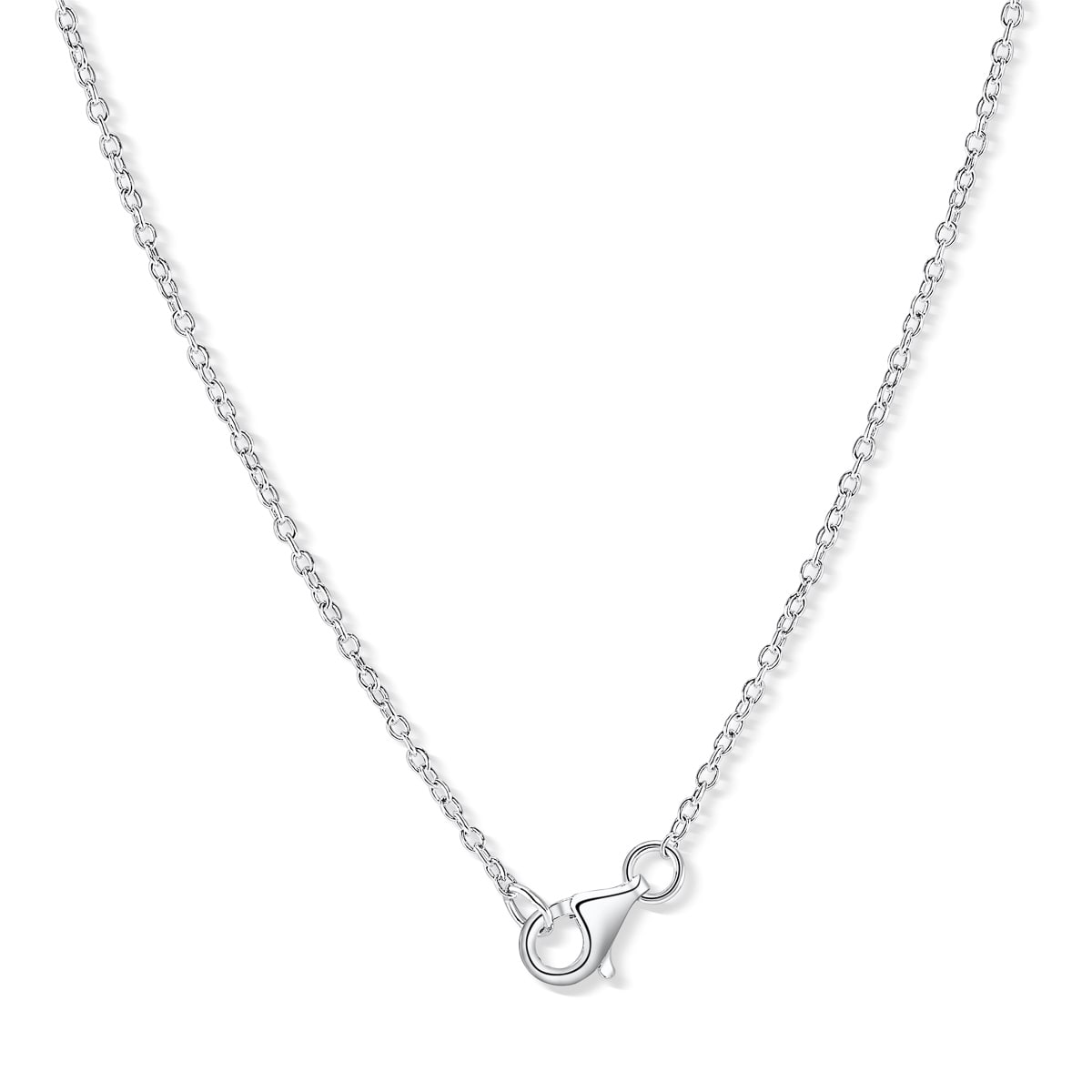 Pearich Sterling Silver Diamond Necklace