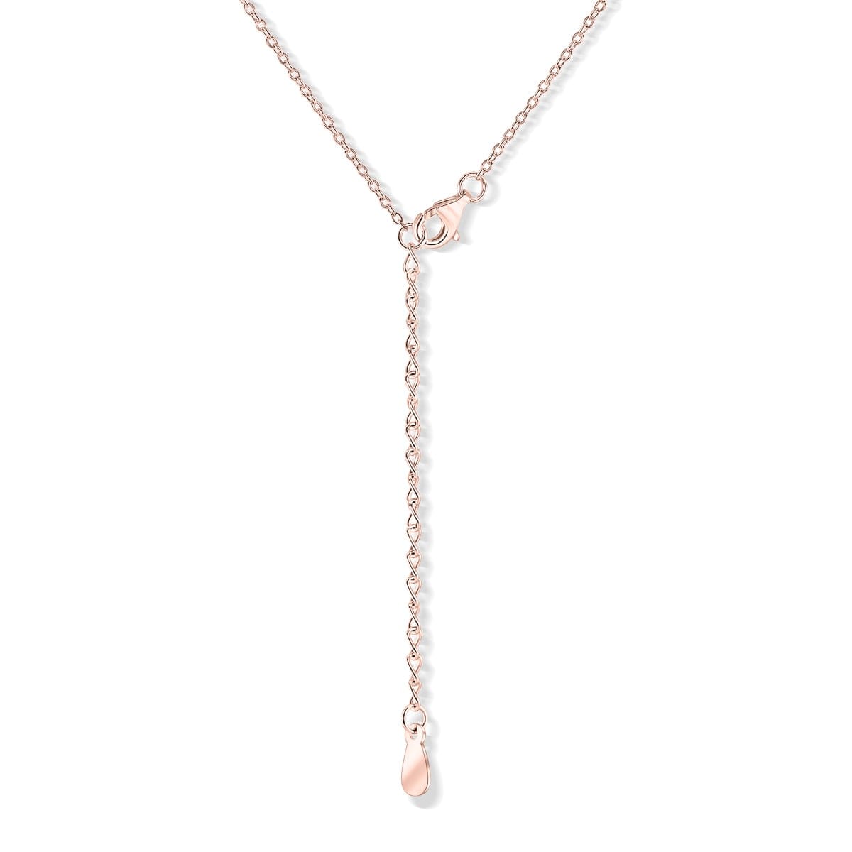 Pearich Halo Rose Gold Necklace