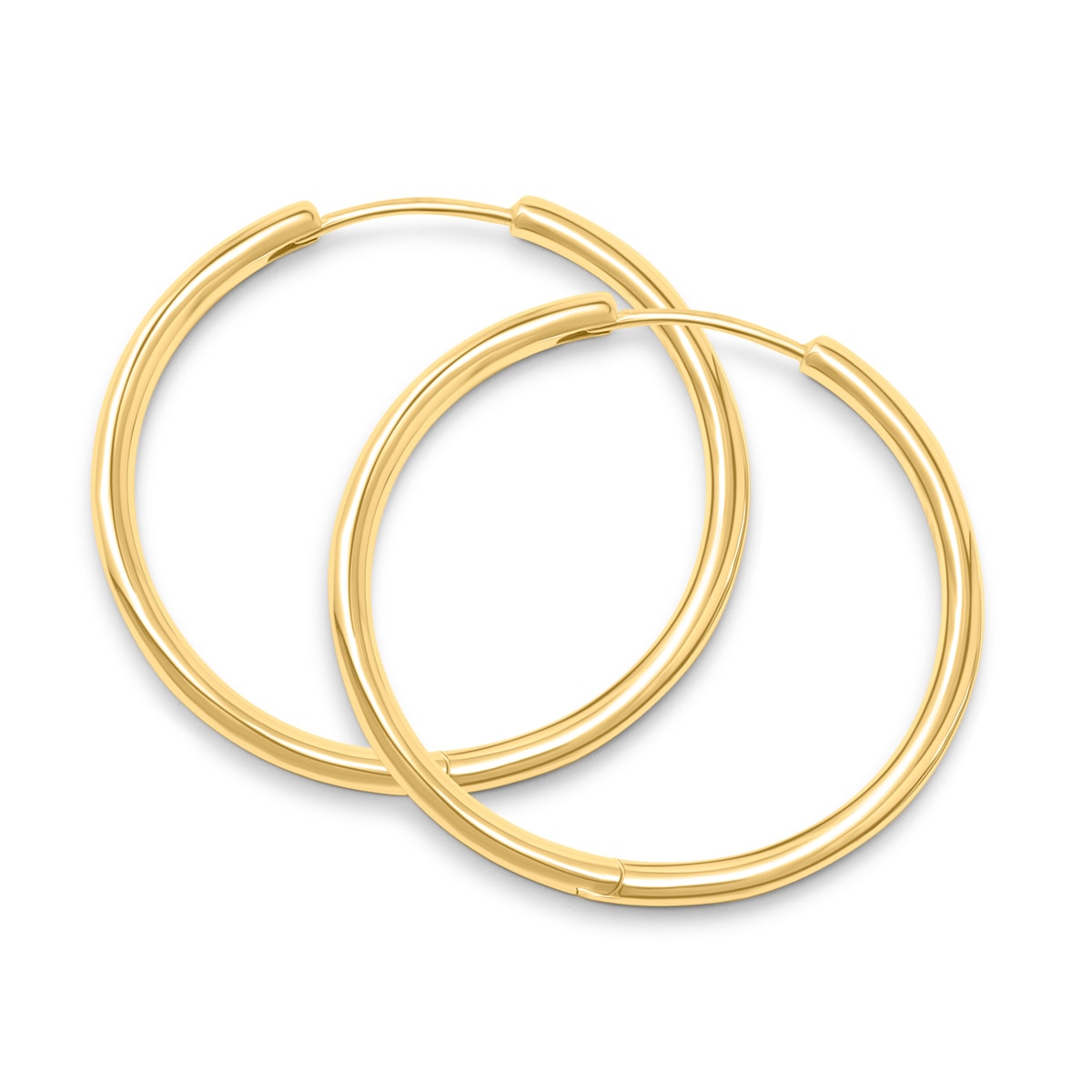 Pearich Gold Hoop Earring