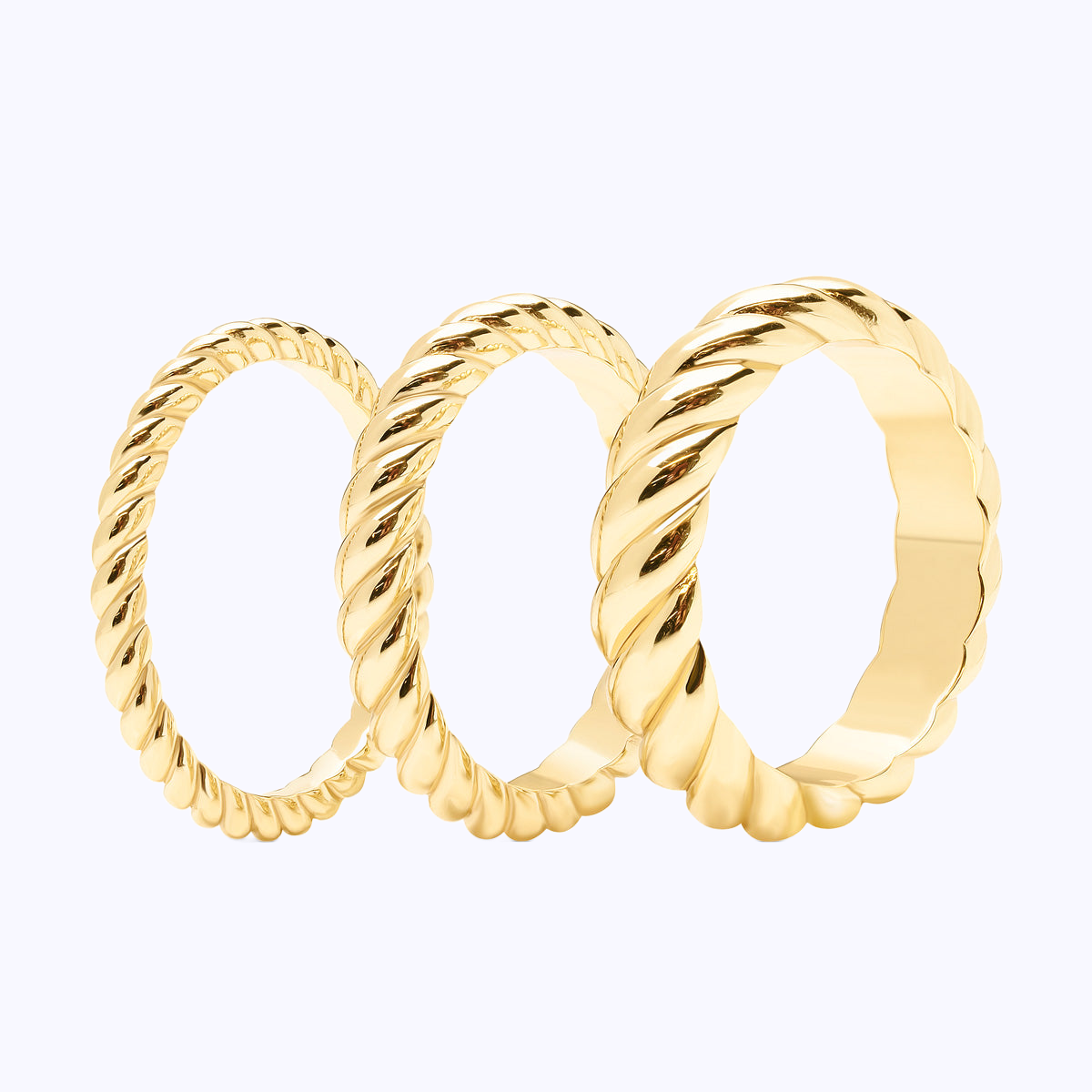 Pearich Gold 18k Gold Twist Bracelet